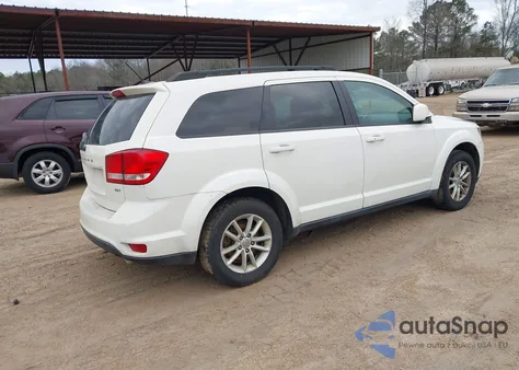 2013 Dodge Journey Sxt z USA, uszkodzony, nr VIN 3C4PDDBG1DT593235